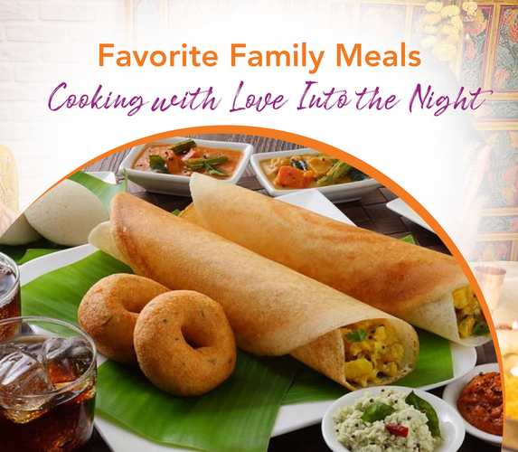 FAVOURITE FAMILY MEALS – COOKING WITH LOVE INTO THE NIGHT!