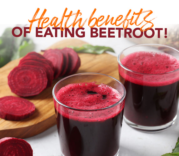 NUTRITIONAL HEALTH BENEFITS OF EATING BEETROOT!