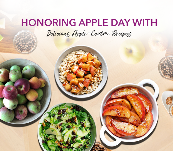 HONORING APPLE DAY WITH DELICIOUS APPLE – CENTRIC RECIPE!