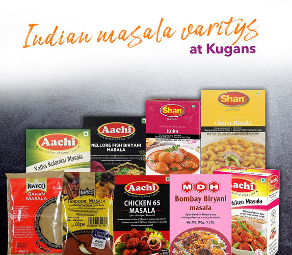 INDAIN MASALA VARITY AT KUGANS!