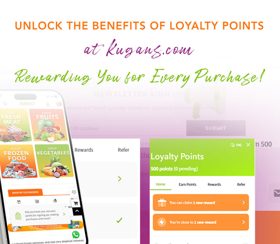 UNLOCK THE BENEFITS OF LOYALTY POINTS AT KUGANS.COM - REWARDING YOU FOR EVERY PURCHASE!