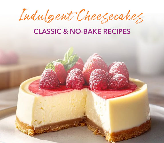 INDULGENT CHEESECAKES – CLASSIC & NO-BAKE RECIPES