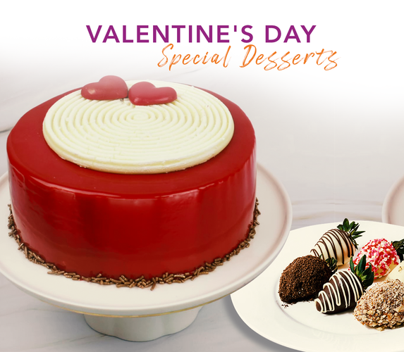 VALENTINE’S DAY SPECIAL DESSERTS!