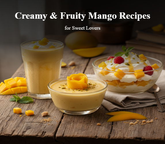 CREAMY & FRUITY MANGO RECIPES FOR SWEET LOVERS