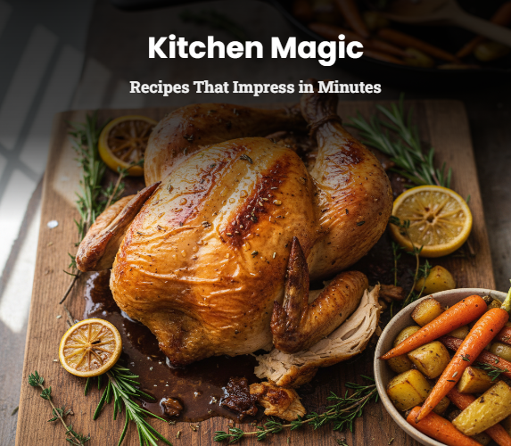 KITCHEN MAGIC - RECIPES THAT IMPRESS IN MINUTES