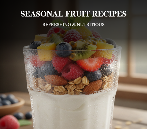 SEASONAL FRUIT RECIPES - REFRESHING & NUTRITIOUS