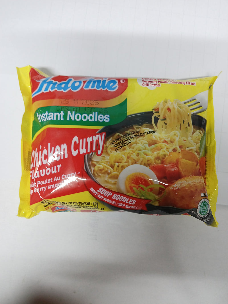 INDOMIE CHICKEN CURRY FLA 80G