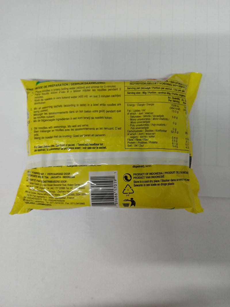 INDOMIE CHICKEN CURRY FLA 80G