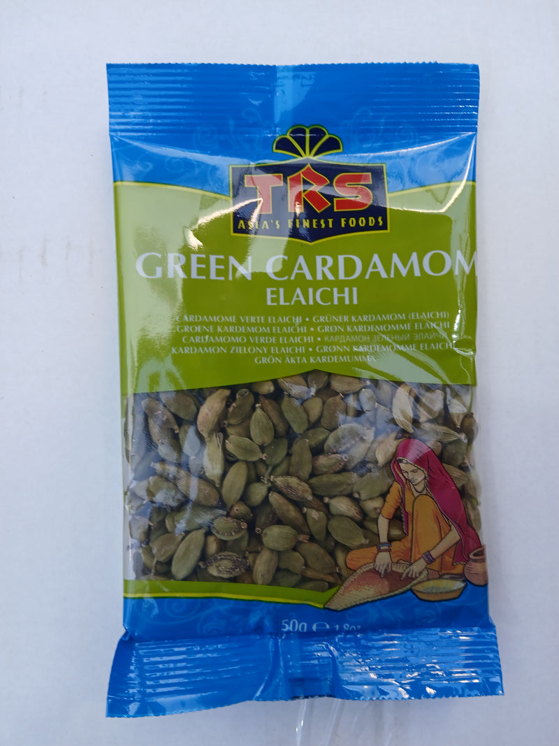 TRS GREEN CARDAMOMS 50G