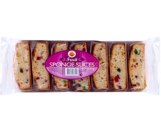 Buy cheap Cake Zone Fruit Sponge Slices 210g Online