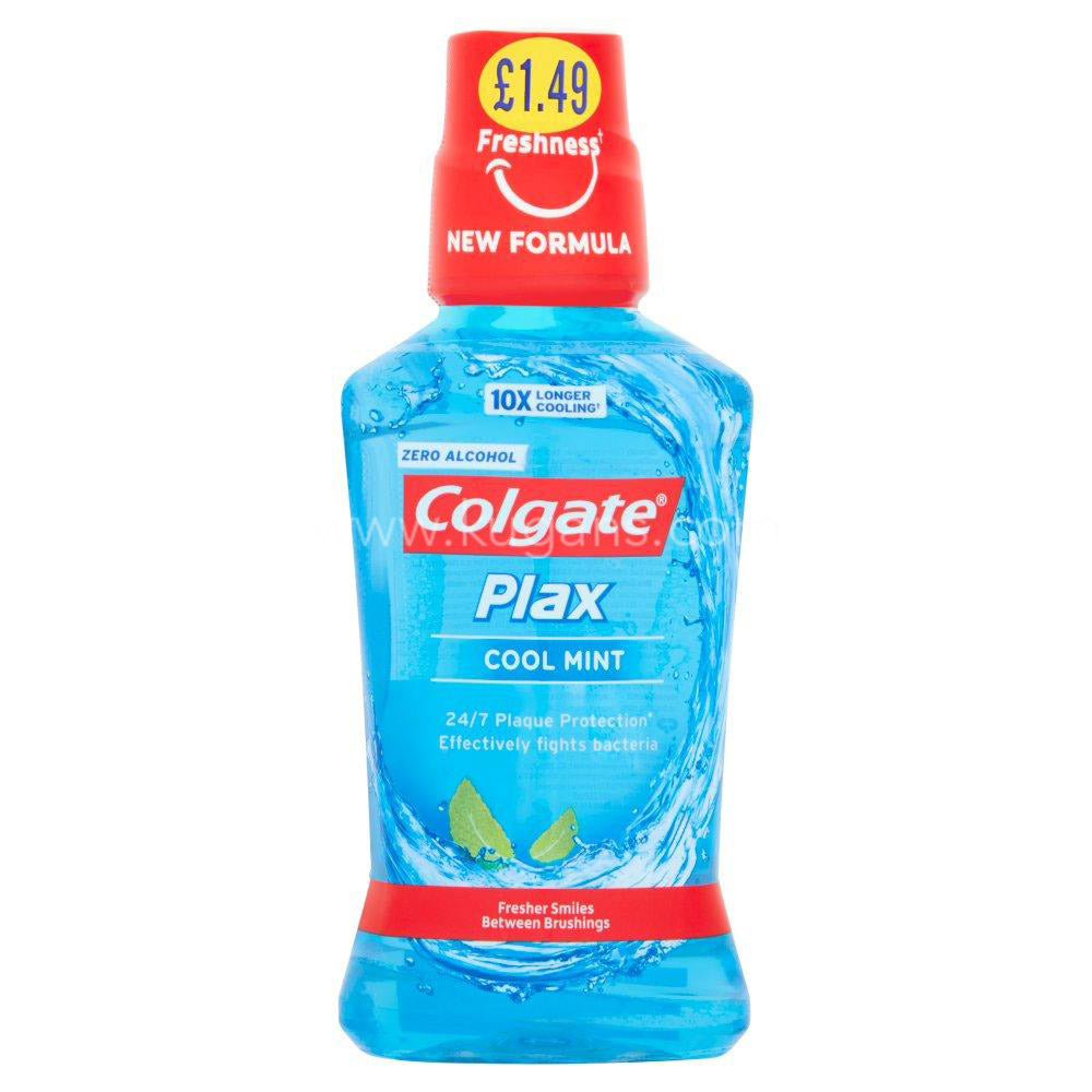 Buy cheap Colgate Plax Coolmint 250ml Online