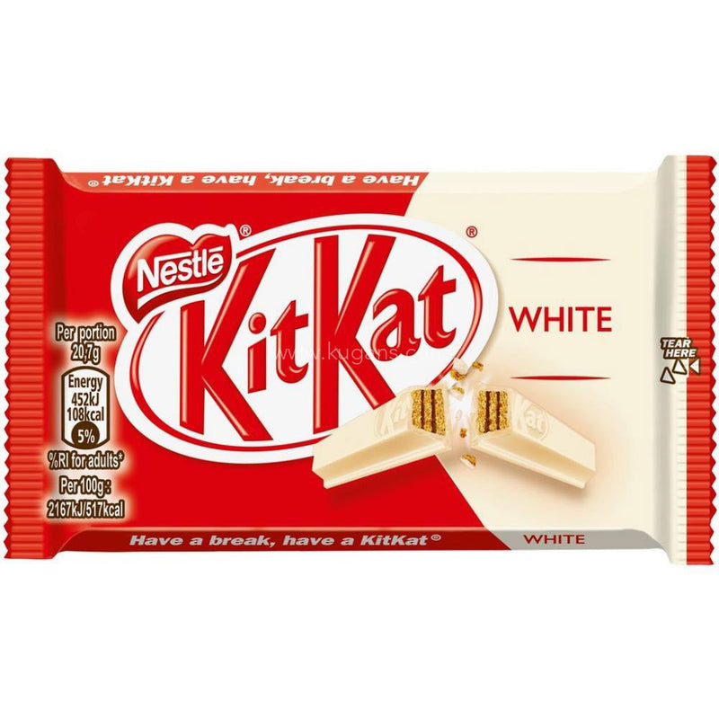 Kitkat White 4 Fingers