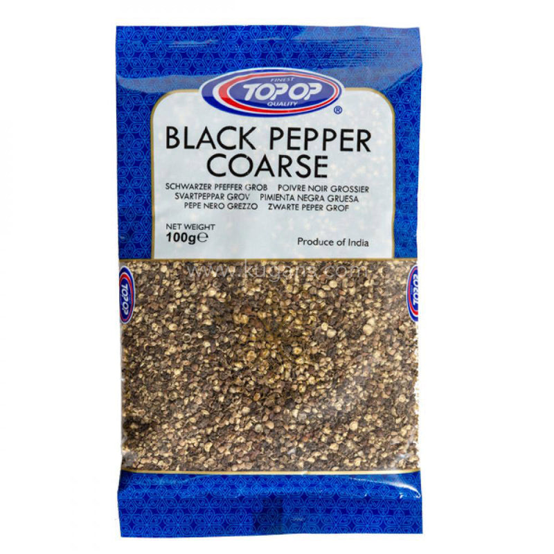 TOP OP BLACK PEPPER COARSE 100G
