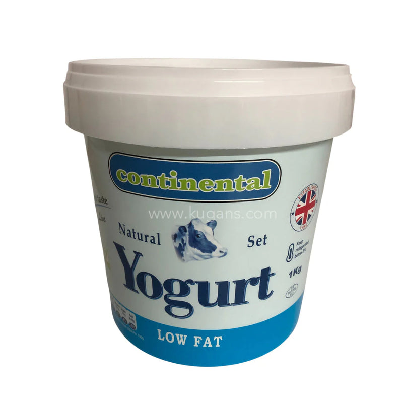 CONTINENTAL NATURAL SET YOGURT