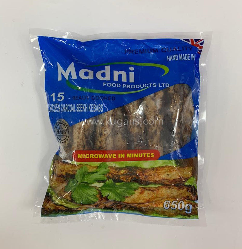 MADNI CHICKEN SEEKH KEBABS