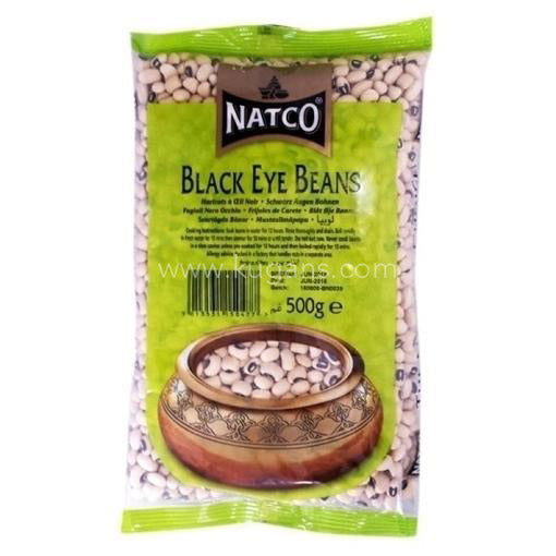 NATCO BLACK EYE BEANS 500G