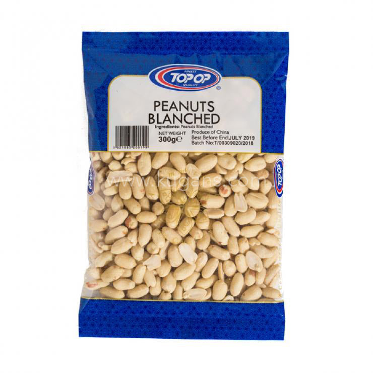 TOP OP BLANCHED PEANUTS 300G