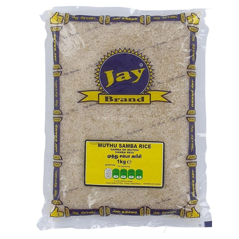 JAY BRAND MUTHU SAMBA RICE 1KG