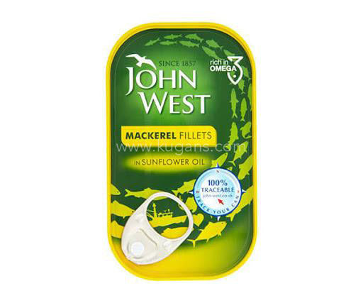 JW MACKEREL FILLETS SUN OIL