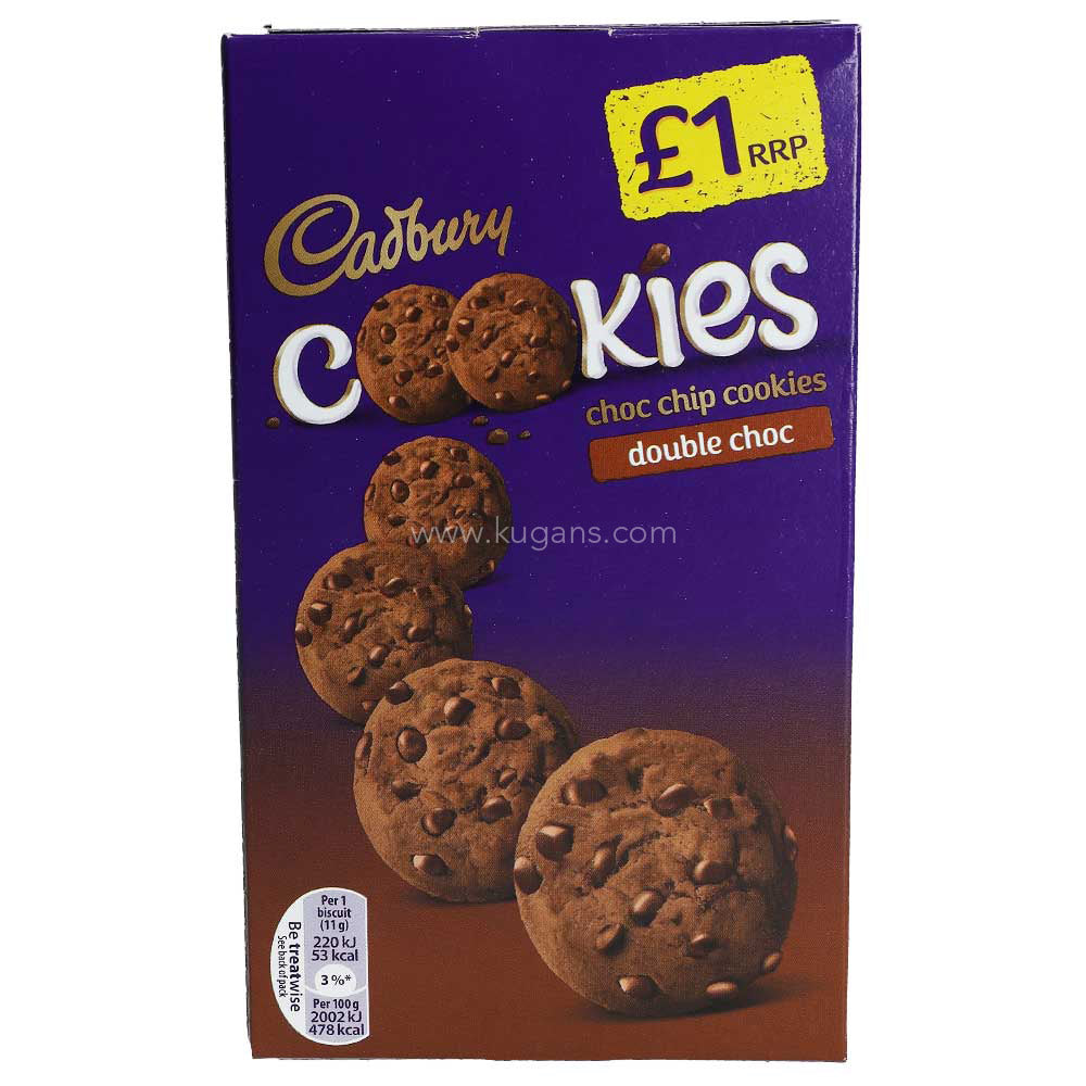 Buy cheap Cadbury Doub Choc Chip Co 150g Online