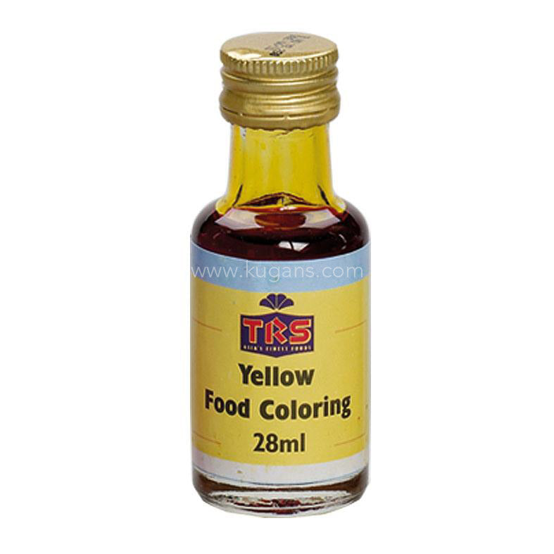 TRS YELLOW FOOD COLOURING 28ML