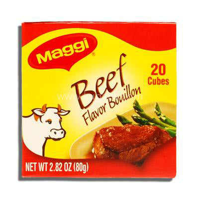 MAGGI BEEF FLAVOUR CUBES 80G