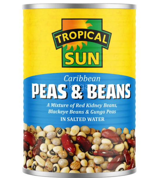 TROPICAL SUN PEAS & BEANS 400G