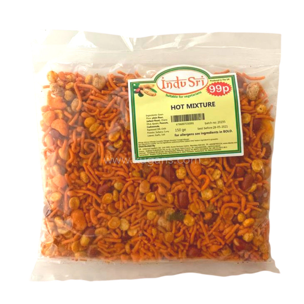 Buy cheap Indu Sri Hot Mixture 150g Online