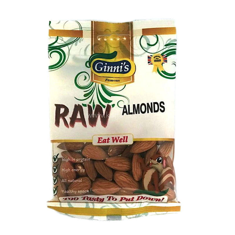 GINNIS ALMONDS 50G