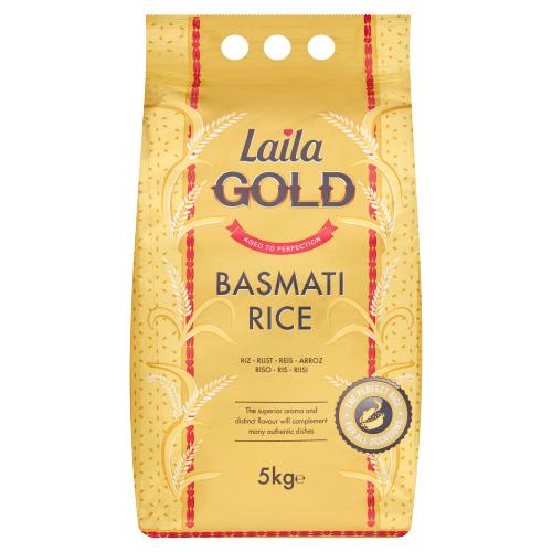 LAILA GOLD BASMATI RICE 5KG
