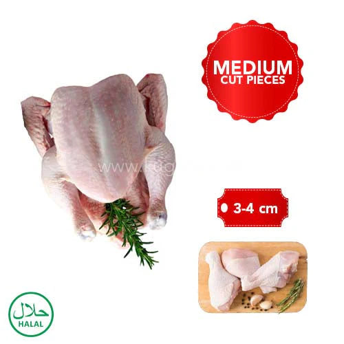 FRESH B CHICKEN SKIN ON MEDIUM