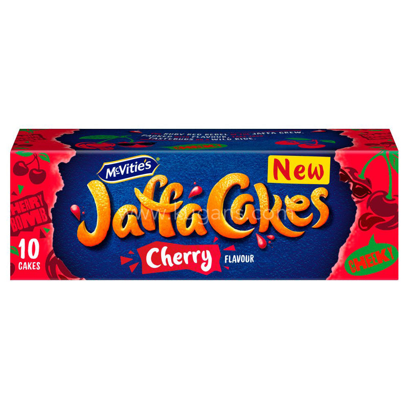 MCVITIES JAFFA CAKES CHERRY
