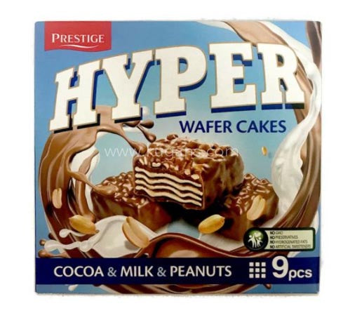 PRESTIGE WAFER CAKE MILK 9PCS