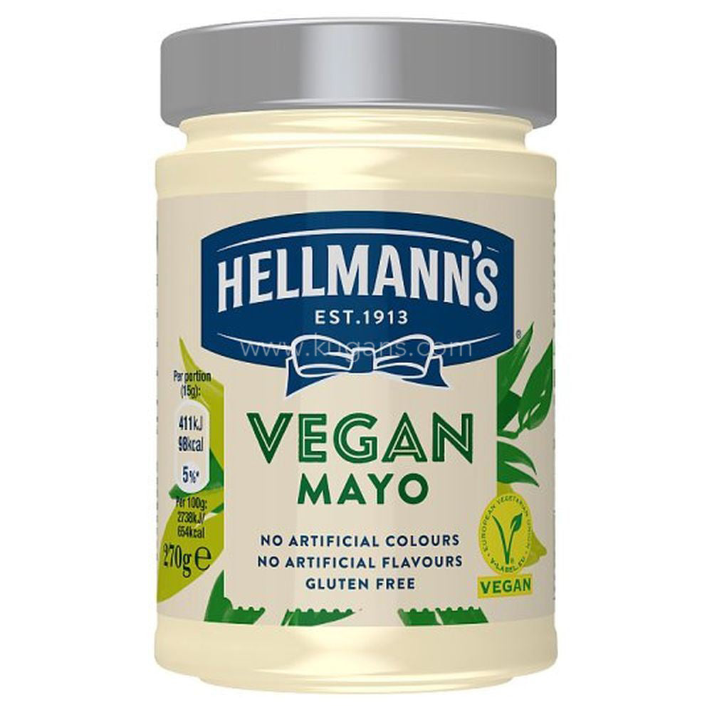Buy cheap Hellmans Vegan Mayonnaise 270g Online