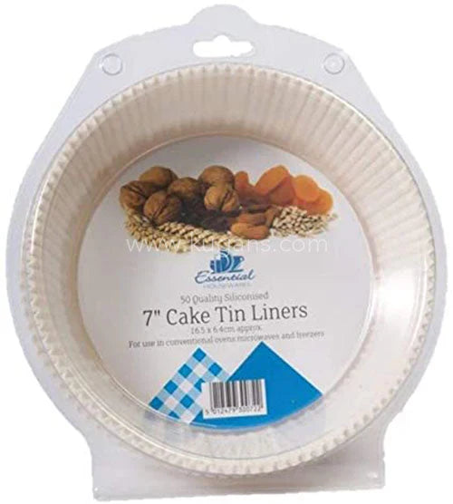ESSENTIAL CAKETIN LINERS 20PCS