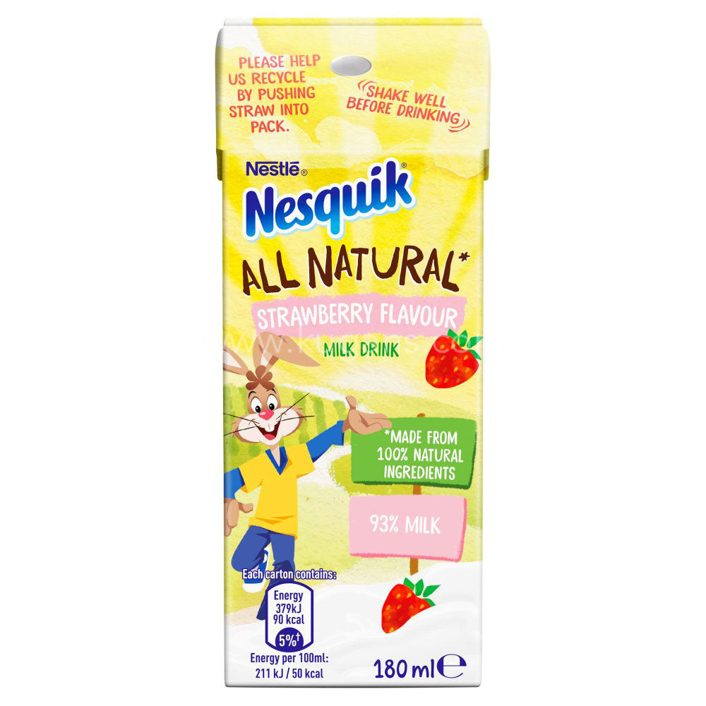 Buy cheap Nestle Nesquik Strberry 180ml Online