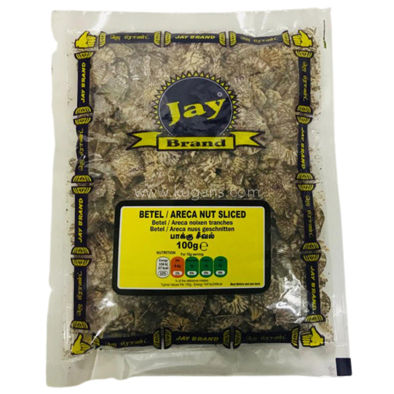 JAY BETLENUT SLICED 100G