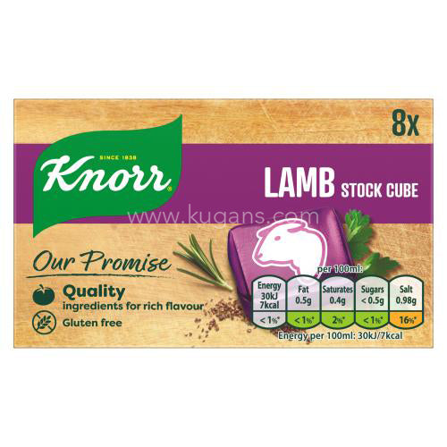 Knorr Lamb Stock Cubes 8pcs