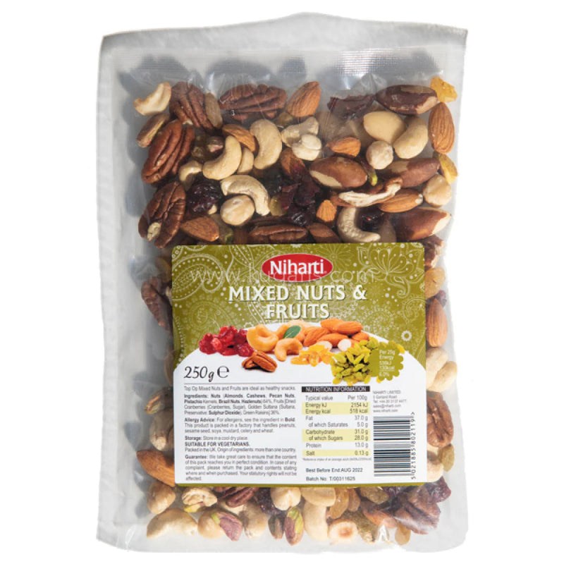 NIHARTI FRUIT & NUT MIX 250G