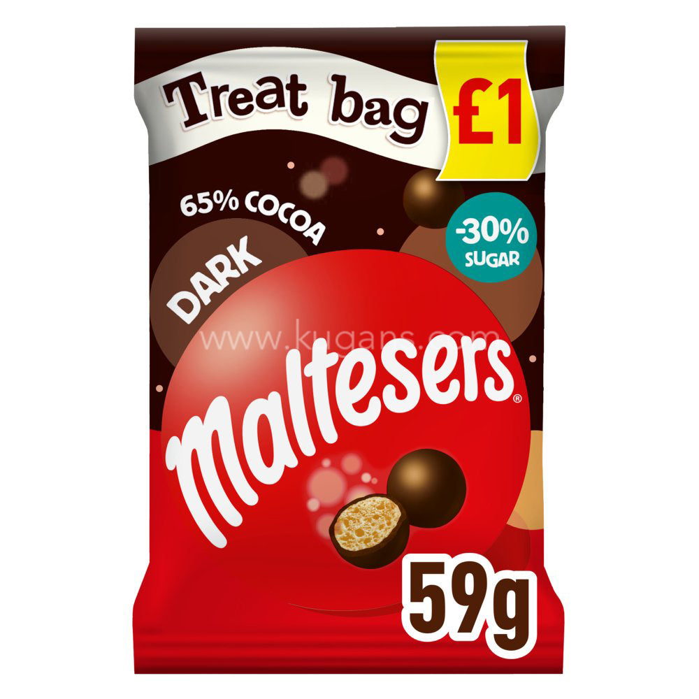 Buy cheap Maltesers Treat Bag Dark 59g Online
