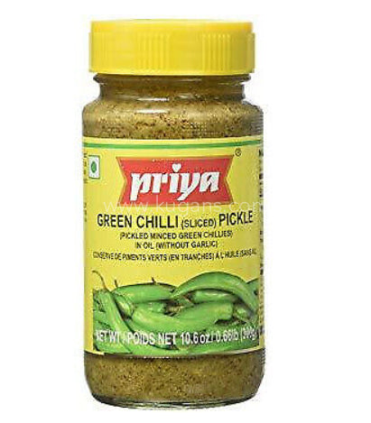 Priya Green Chilli Pickle 300g