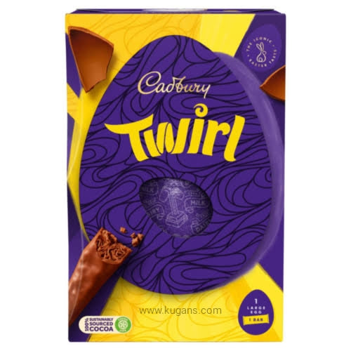Buy cheap Cadbury Twirl Easter Egg 1pcs Online