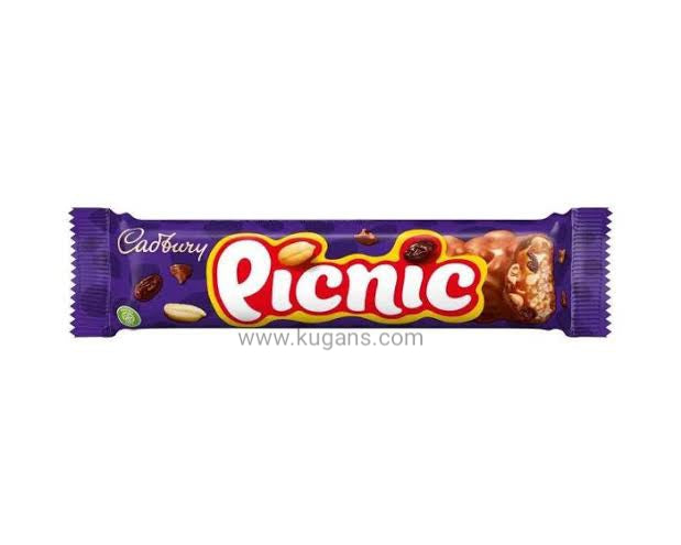 Cadbury Picnic Single Bar 49g