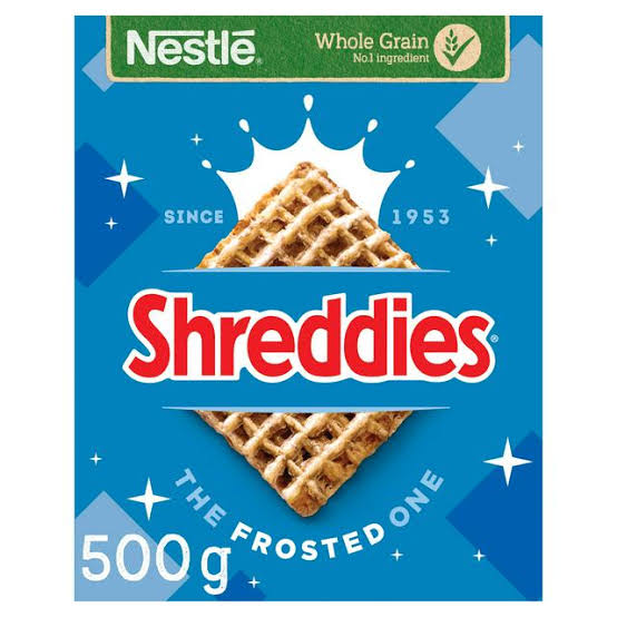 Buy cheap Nestle Shreddies The Frosted 500g Online