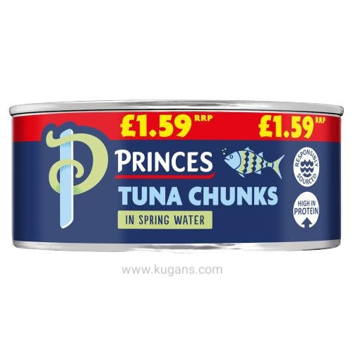 Calories In Princes Tuna Chunks With Flakes In Spring Water 4 X - View #10