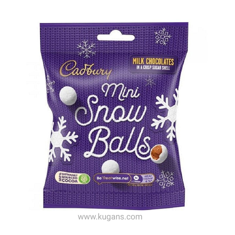 Cadbury Mini Snow Balls 80g