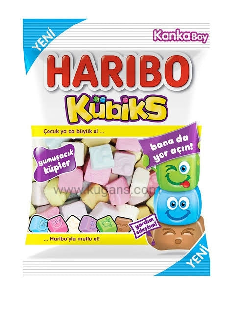 Buy cheap Haribo Kubiks Halal 80g Online