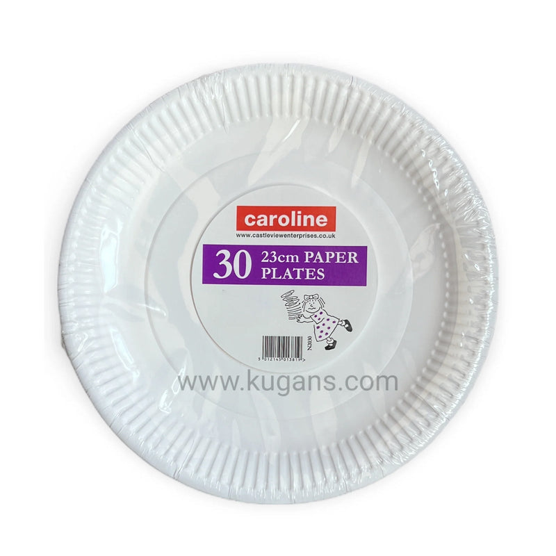Caroline Paper Plates 23cm 30s