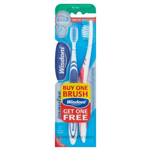 Wisdom Reg Firm Twin T Brush