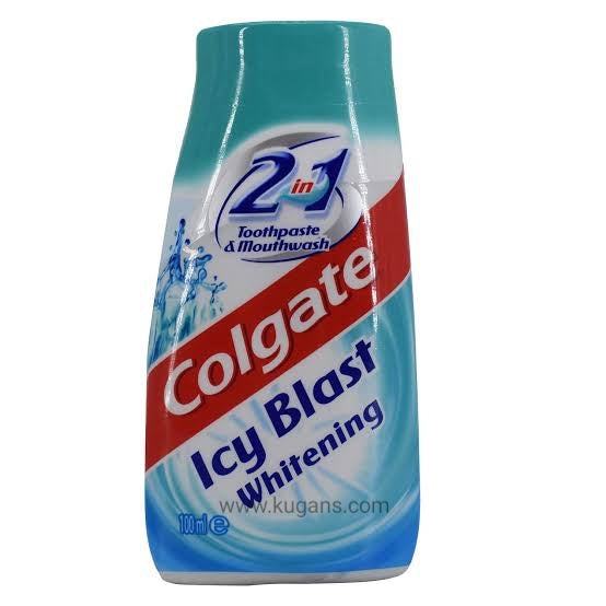 Colgate Tpaste 2in 1 Icy Blast